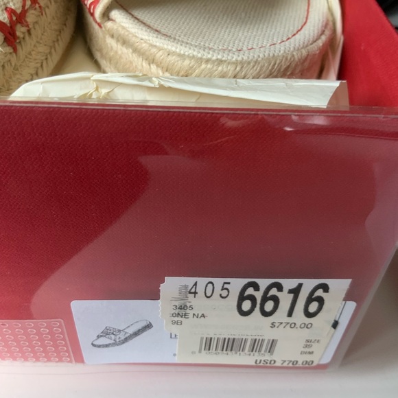 NIB Valentino Garavani Atelier San Gallo Espadrille Flats Size 39 $770.00 - Picture 6 of 6